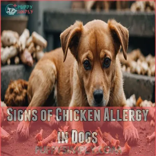 Signs of Chicken Allergy in Dogs