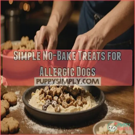 Simple No-Bake Treats for Allergic Dogs