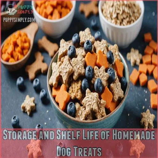 Storage and Shelf Life of Homemade Dog Treats