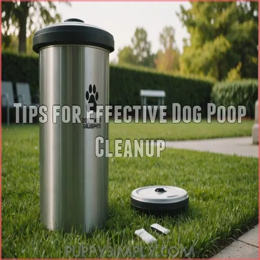 Tips for Effective Dog Poop Cleanup