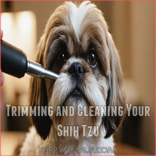 Trimming and Cleaning Your Shih Tzu