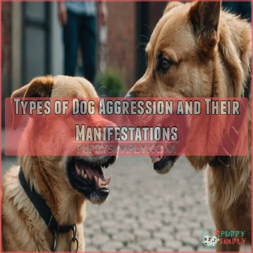 Types of Dog Aggression and Their Manifestations