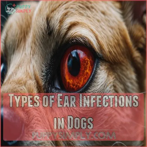 Types of Ear Infections in Dogs