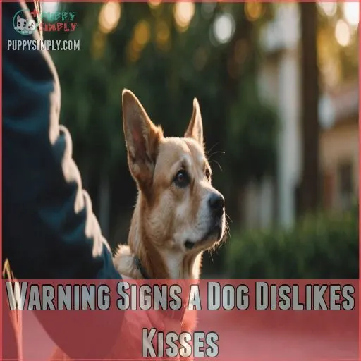 Warning Signs a Dog Dislikes Kisses