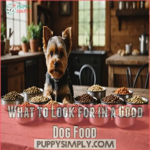 What to Look for in a Good Dog Food