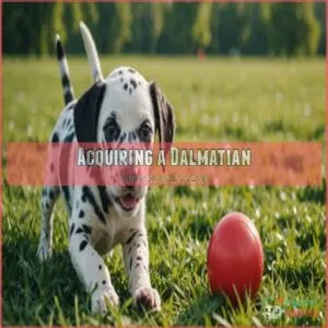 Acquiring a Dalmatian