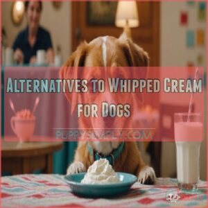 Alternatives to Whipped Cream for Dogs