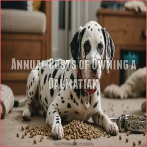 Annual Costs of Owning a Dalmatian