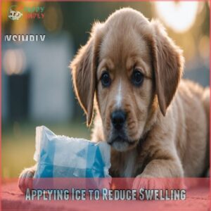 Applying Ice to Reduce Swelling