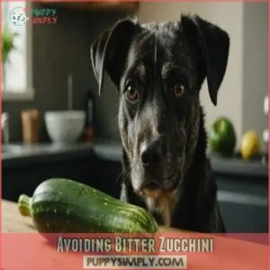 Avoiding Bitter Zucchini