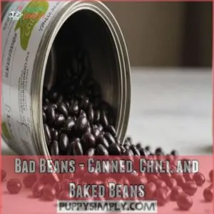 Bad Beans - Canned, Chili, and Baked Beans