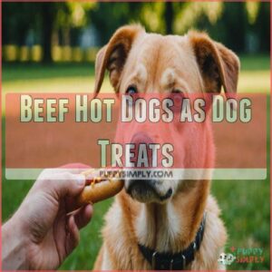 Beef Hot Dogs as Dog Treats