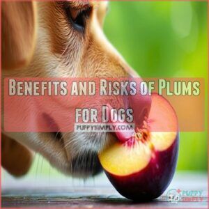 Benefits and Risks of Plums for Dogs Benefits and Risks of Plums for Dogs