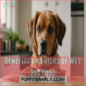 Benefits and Risks of Wet Dog Food