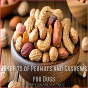 Benefits of Peanuts and Cashews for Dogs