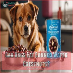 Can Dogs Eat Canned Water Chestnuts