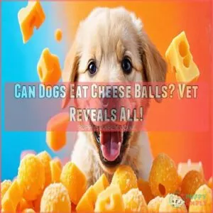 can dogs eat cheese balls