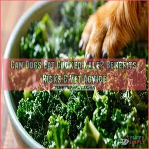 can dogs eat cooked kale