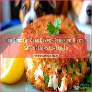 can dogs eat crab cakes