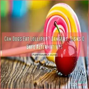 can dogs eat lollipop