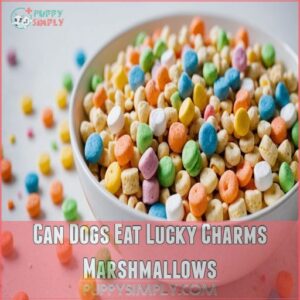 Can Dogs Eat Lucky Charms Marshmallows