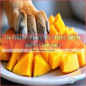 can dogs eat mango peel