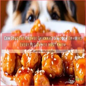 can dogs eat orange chicken