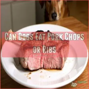 Can Dogs Eat Pork Chops or Ribs