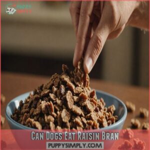 can dogs eat raisin bran