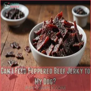 Can I Feed Peppered Beef Jerky to My Dog