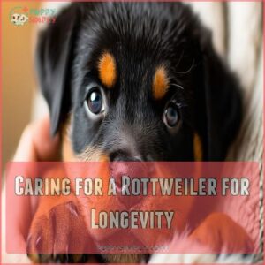 Caring for a Rottweiler for Longevity