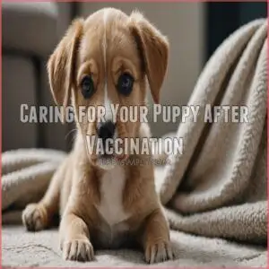 Caring for Your Puppy After Vaccination Caring for Your Puppy After Vaccination
