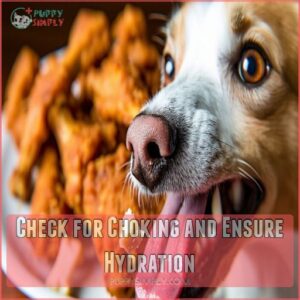 Check for Choking and Ensure Hydration