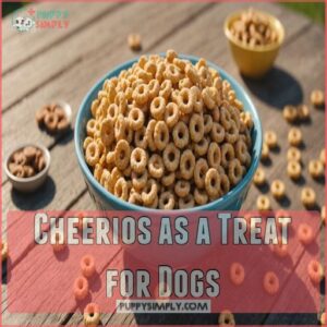 Cheerios as a Treat for Dogs