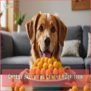 Cheese Balls and Canine Nutrition