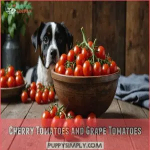 Cherry Tomatoes and Grape Tomatoes