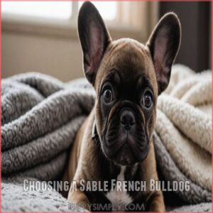 Choosing a Sable French Bulldog