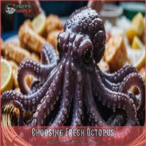 Choosing Fresh Octopus