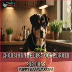 Choosing The Best Bone Broth for Dogs