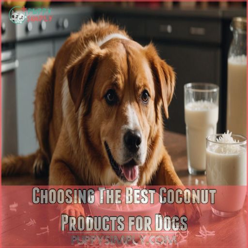 Choosing The Best Coconut Products for Dogs