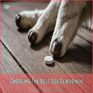 Choosing The Best Dog Dewormer