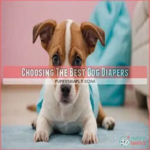 Choosing The Best Dog Diapers