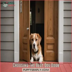 Choosing The Best Dog Door