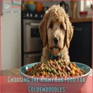 Choosing The Right Dog Food for Goldendoodles