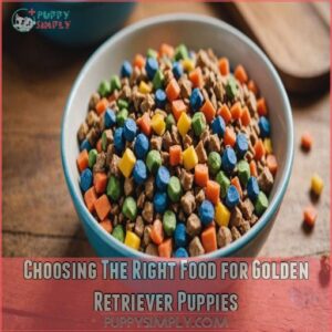 Choosing The Right Food for Golden Retriever Puppies