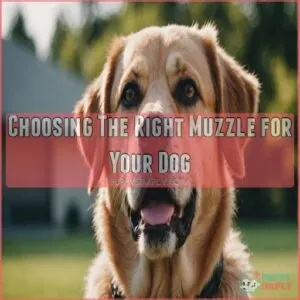 Choosing The Right Muzzle for Your Dog