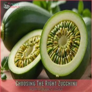 Choosing The Right Zucchini