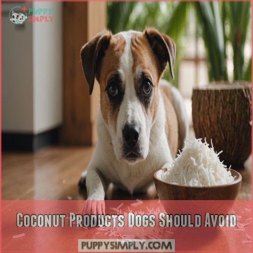 Coconut Products Dogs Should Avoid