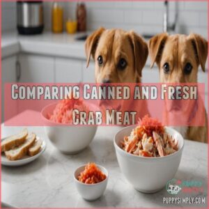 Comparing Canned and Fresh Crab Meat