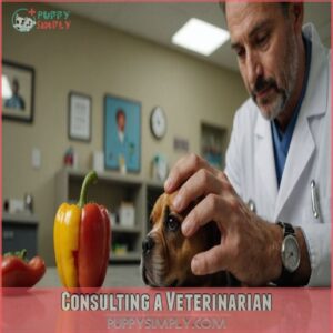 Consulting a Veterinarian